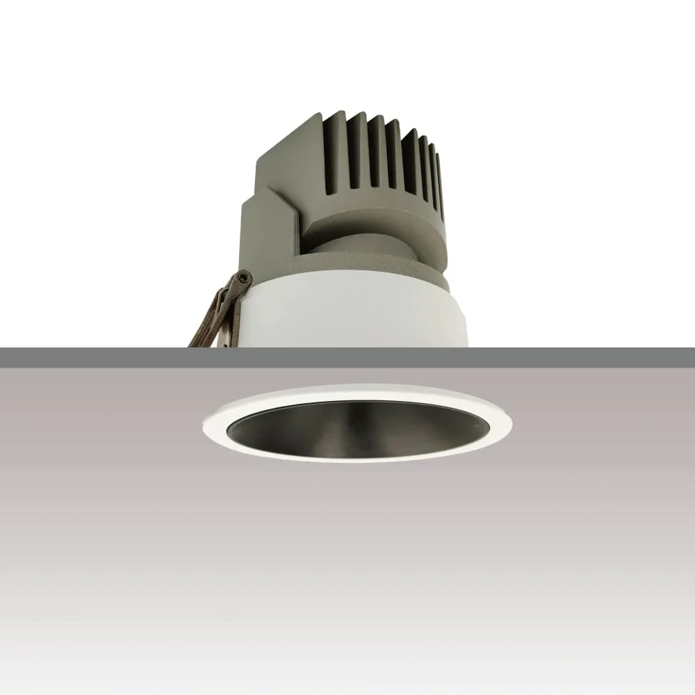 【RD-LED-HIDE COB LED 深防眩崁燈 】 7W~10W Φ7.5公分 霧黑/霧白  - RD-1135A