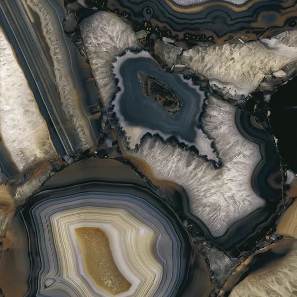 AGATE BLACK LAPPATO - CLV616