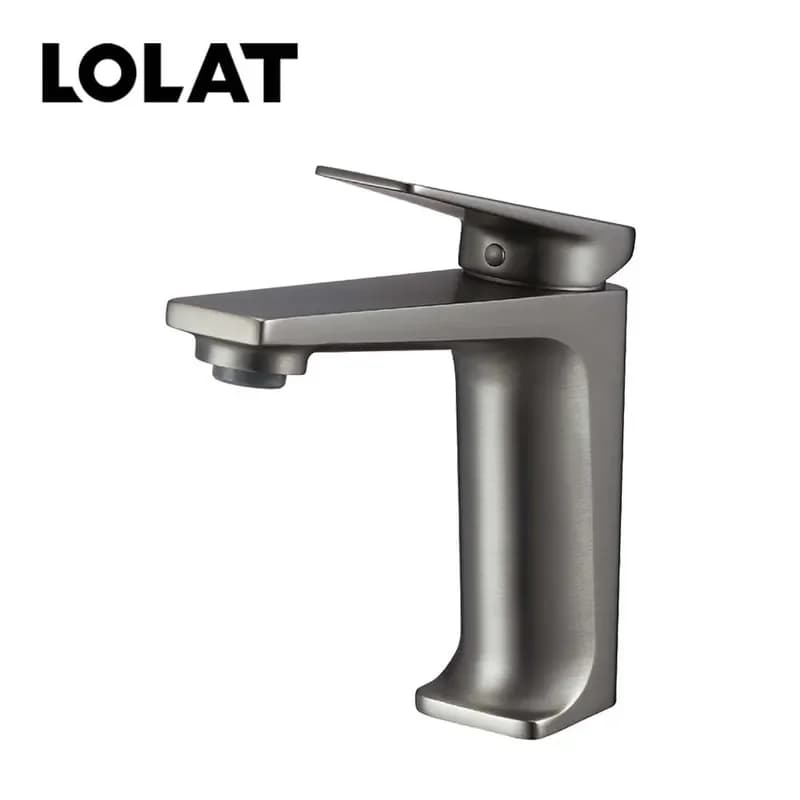 LOLAT單槍臉盆水龍頭-槍灰色B2107-TT - B2107-TT