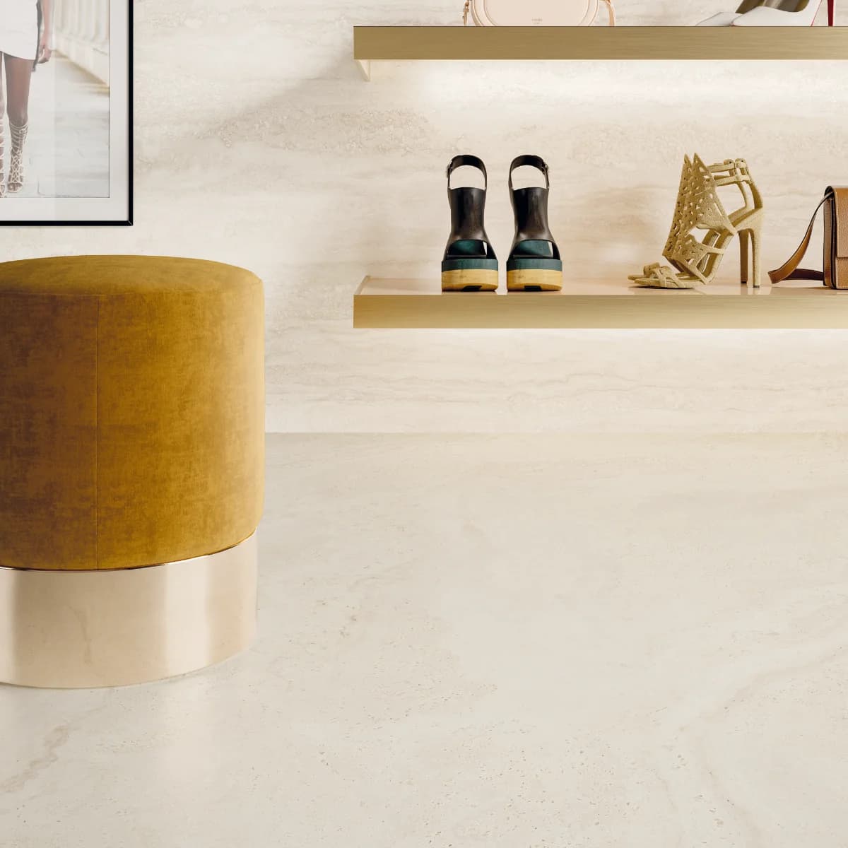 TRAVERTINO MINIMAL WHITE - CLV309