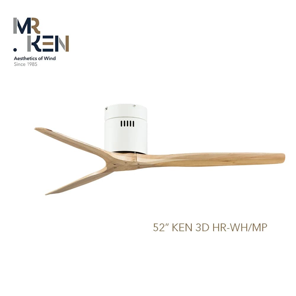 KEN 3D 52吋-實木吊扇 - KEN 3D