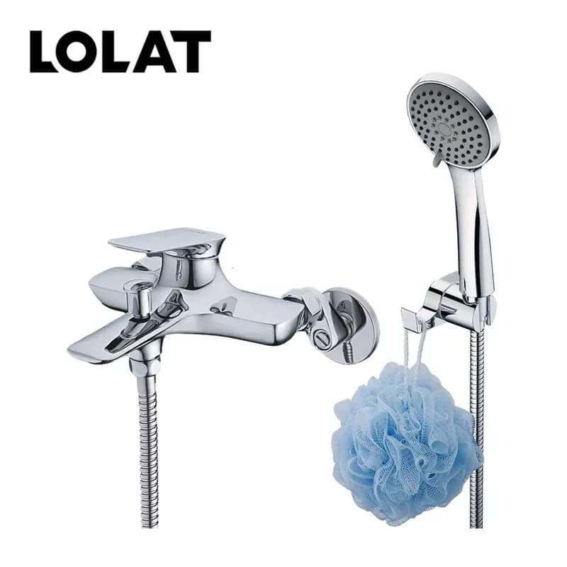 LOLAT單槍淋浴水龍頭組-鉻色SNX2586H - SNX2586H