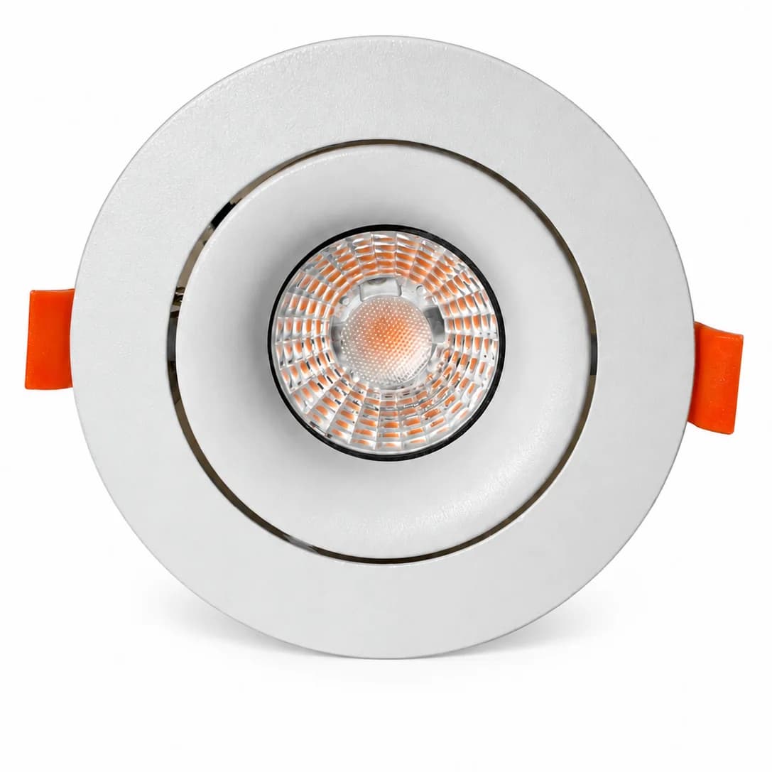 9.5cm 弧面可調崁燈 10W 白色 - CHL-011