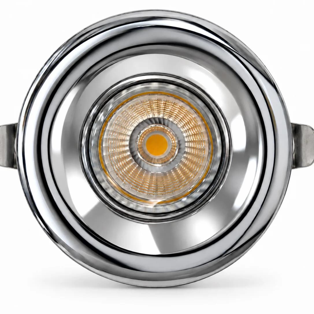 7.5cm 內縮防眩崁燈 10W 銀色 - CHL-010