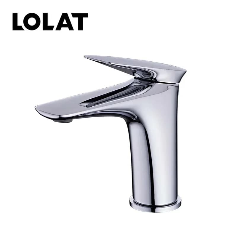 LOLAT臉盆水龍頭-鉻色BNX2587 - BNX2587