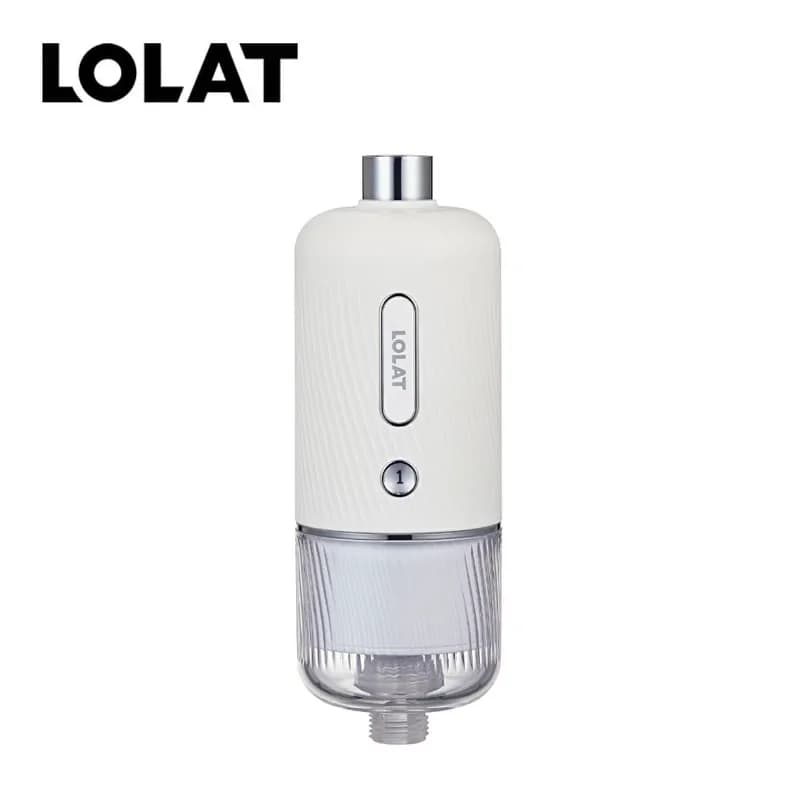 LOLAT淋浴除氯過濾器-白色OP504